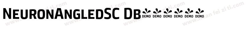 NeuronAngledSC Db字体转换